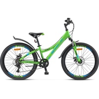 Велосипед Stels Navigator 430 MD 24 V010 2021 (зеленый)
