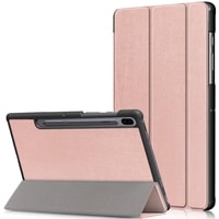 Чехол для планшета JFK Smart Case для Samsung Tab S6 T860 (розовый)