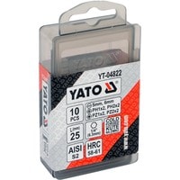 Набор бит Yato YT-04822 (10 предметов)