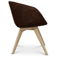 Интерьерное кресло Tom Dixon Scoop Low NA Fabric D (коричневый) в Мозыре