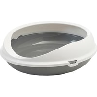 Туалет-лоток Savic Figaro (белый/серый)