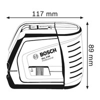 Лазерный нивелир Bosch GLL 2-50 (с держателем BM 1) [0601063108] в Гомеле