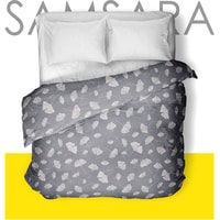 Постельное белье Samsara Silvery Сат153По-12 153x215 (1.5-спальный)