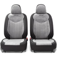 Комплект чехлов для сидений Autoprofi Signature SGN-1505 (черный/серый)