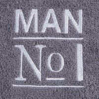 Полотенце Этель Man №1 9397700 (серый)
