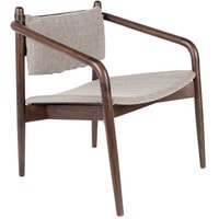 Интерьерное кресло Dutchbone Torrance Lounge (серый/коричневый) в Лиде