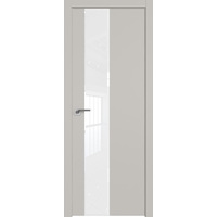 Межкомнатная дверь ProfilDoors 5SMK (галька матовый, вставка стекло белое)