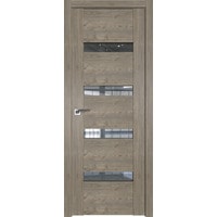 Межкомнатная дверь ProfilDoors 2.81XN L 60x200 (каштан темный, стекло прозрачное) в Мозыре