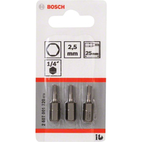 Бита Bosch 2607001720 3 предмета