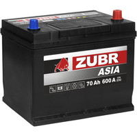 Автомобильный аккумулятор Zubr Ultra Asia R+ Турция (70 А·ч)