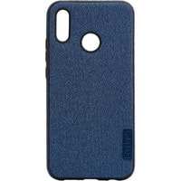 Чехол для телефона EXPERTS Textile Tpu для Huawei P20 Lite (синий)