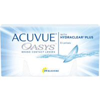 Контактные линзы Acuvue Oasys with Hydraclear Plus +5.5 дптр 8.4 мм