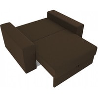 Кресло-кровать Mebelico Мэдисон 14 106100 (микровельвет, коричневый/коричневый/бежевый)