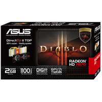 Видеокарта ASUS HD 7870 DirectCU II TOP 2GB GDDR5 (HD7870-DC2TG-2GD5-V2)