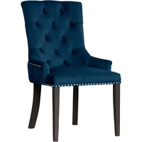 Интерьерное кресло Atreve Duke (синий BL86/черный)