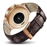 Умные часы Huawei Watch Rose Gold Stainless Steel with Brown Leather Strap