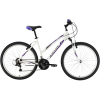 Велосипед Black One Alta 26 Alloy р.18 2021 (белый/фиолетовый)
