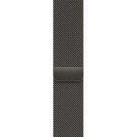 Умные часы Apple Watch Series 9 LTE 45 мм (корпус из нержавеющей стали, графит/миланский графитовый)