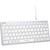 Клавиатура A4Tech Fstyler FBX51C (серебристый/белый)