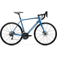 Велосипед Merida Scultura Disc 400 M/L 2020 (шелковый голубой/серебристый)