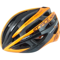 Cпортивный шлем Force Road L/XL (черный/оранжевый)