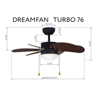 Вентилятор Dreamfan Turbo 76 72003