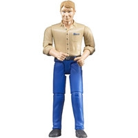 Кукла Bruder Мужчина в голубых джинсах 60-006