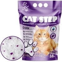 Наполнитель для туалета Cat Step Crystal Lavender 3.8 л
