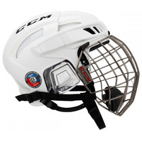 Cпортивный шлем CCM FitLite Combo L (белый)