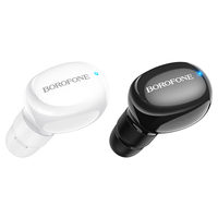 Bluetooth гарнитура Borofone BC34 (белый) в Солигорске
