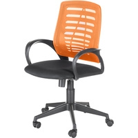 Кресло OLSS Ирис (черный/оранжевый)