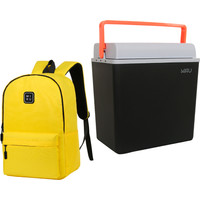 Термоэлектрический автохолодильник Miru MCW20E 20л + Рюкзак для ноутбука MIRU 1038 City extra backpack