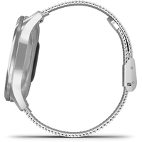 Гибридные умные часы Garmin Vivomove Luxe (серебристый)