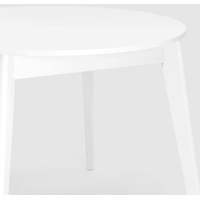 Кухонный стол Stool Group Rondo 100-135x100 80.557.01 605 (белый)