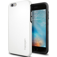 Чехол для телефона Spigen Thin Fit Hybrid для iPhone 6/6S (White) [SGP11731]