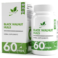 Витамины, минералы NaturalSupp Скорлупа черного ореха (Black walnut hulls), 60 капсул