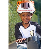 Cпортивный шлем Crazy Safety Orange Tiger (S, оранжевый)