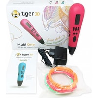 3D-ручка Tiger3D Multi One (розовый)