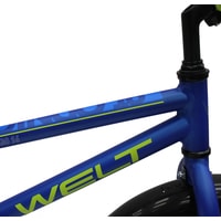 Детский велосипед Welt Dingo 16 2021 (голубой/зеленый)