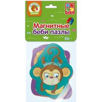 Развивающая игрушка Vladi Toys Baby Puzzle Львенок и обезьянка VT3208-07