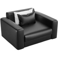 Интерьерное кресло Craftmebel Мэдисон (экокожа, черный)