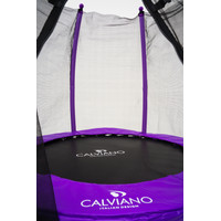 Батут Calviano Outside Master Purple 140 см - 4.5ft (внешняя сетка, складной, без лестницы)