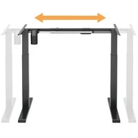 Стол для работы стоя ErgoSmart Electric Desk Compact 1360x800x36 мм (дуб натуральный/белый)