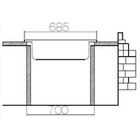Кухонная мойка Asil AS 91 (полированная, 0.8 мм)