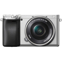 Беззеркальный фотоаппарат Sony Alpha a6400 Kit 16-50mm (серебристый)