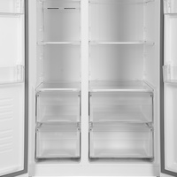 Холодильник side by side Hyundai CS5003F (белое стекло)