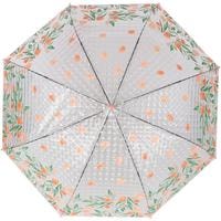 Зонт-трость Михи-Михи Цветочки с 3D эффектом (оранжевый)