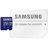 Карта памяти Samsung PRO Plus microSDXC 256GB (с адаптером)