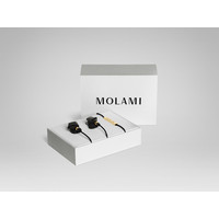 Наушники Molami Bight (черный/золотистый)