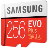 Карта памяти Samsung EVO Plus 2020 microSDXC 256GB (с адаптером)